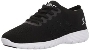 bloch women's omnia sneaker, black, 7 medium us