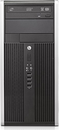 HP Compaq Elite 8300 TW MiniTower High Performance Business Desktop PC, Intel Quad Core i7-3770 3.4GHz, 8GB RAM, 128GB SSD + 500GB HDD, DVD, VGA, USB 3.0, WiFi, Windows 10 Pro (Renewed)