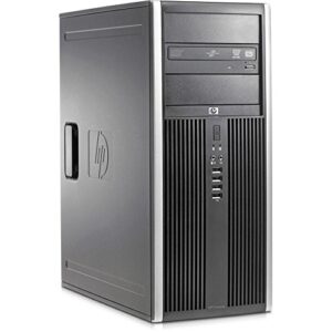 HP Compaq Elite 8300 TW MiniTower High Performance Business Desktop PC, Intel Quad Core i7-3770 3.4GHz, 8GB RAM, 128GB SSD + 500GB HDD, DVD, VGA, USB 3.0, WiFi, Windows 10 Pro (Renewed)