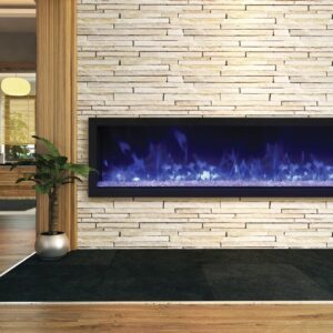 Remii 65" Extra Slim Indoor or Outdoor Electric Fireplace