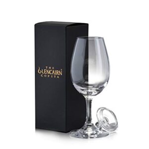 GLENCAIRN WHISKY COPITA GLASS IN GIFT CARTON WITH TASTING CAP