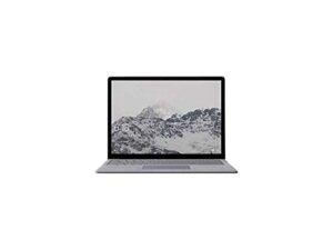 microsoft surface laptop (1st gen) laptop (windows 10 pro, intel core i5, 13.5" led-lit screen, storage: 256 gb, ram: 8 gb) platinum