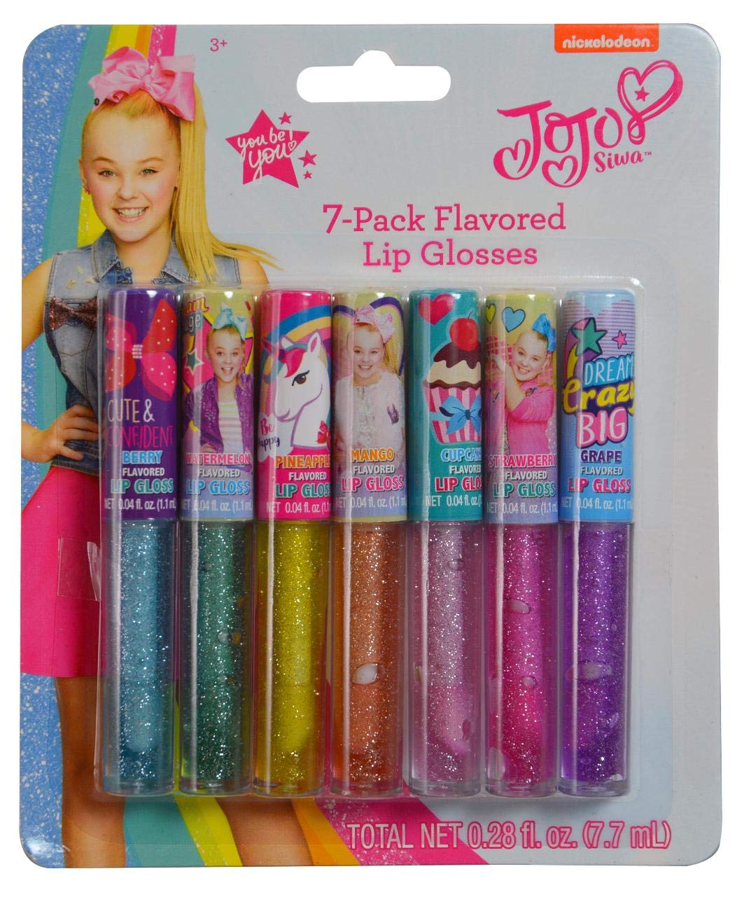 JoJo Siwa 7 Pack Flavored Lip Gloss