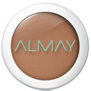 almay clear complexion pressed powder, hypoallergenic, cruelty free, oil free, fragrance-free, dermatologist tested