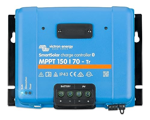 Victron Energy SmartSolar MPPT Tr 150V 70 amp 12/24/36/48-Volt Solar Charge Controller (Bluetooth)