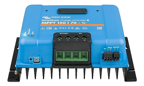 Victron Energy SmartSolar MPPT Tr 150V 70 amp 12/24/36/48-Volt Solar Charge Controller (Bluetooth)