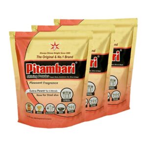 pitambari shining powder - 200g (pack of 3)