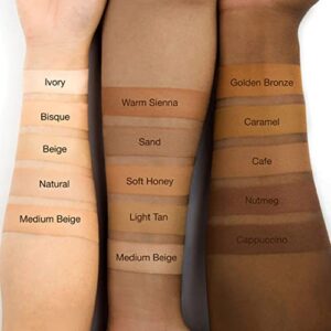 L.A. Girl Cosmetics LA PRO.mattte HD.highdefinition long wear matte foundation, GLM671 Ivory, 1 Fl. Oz