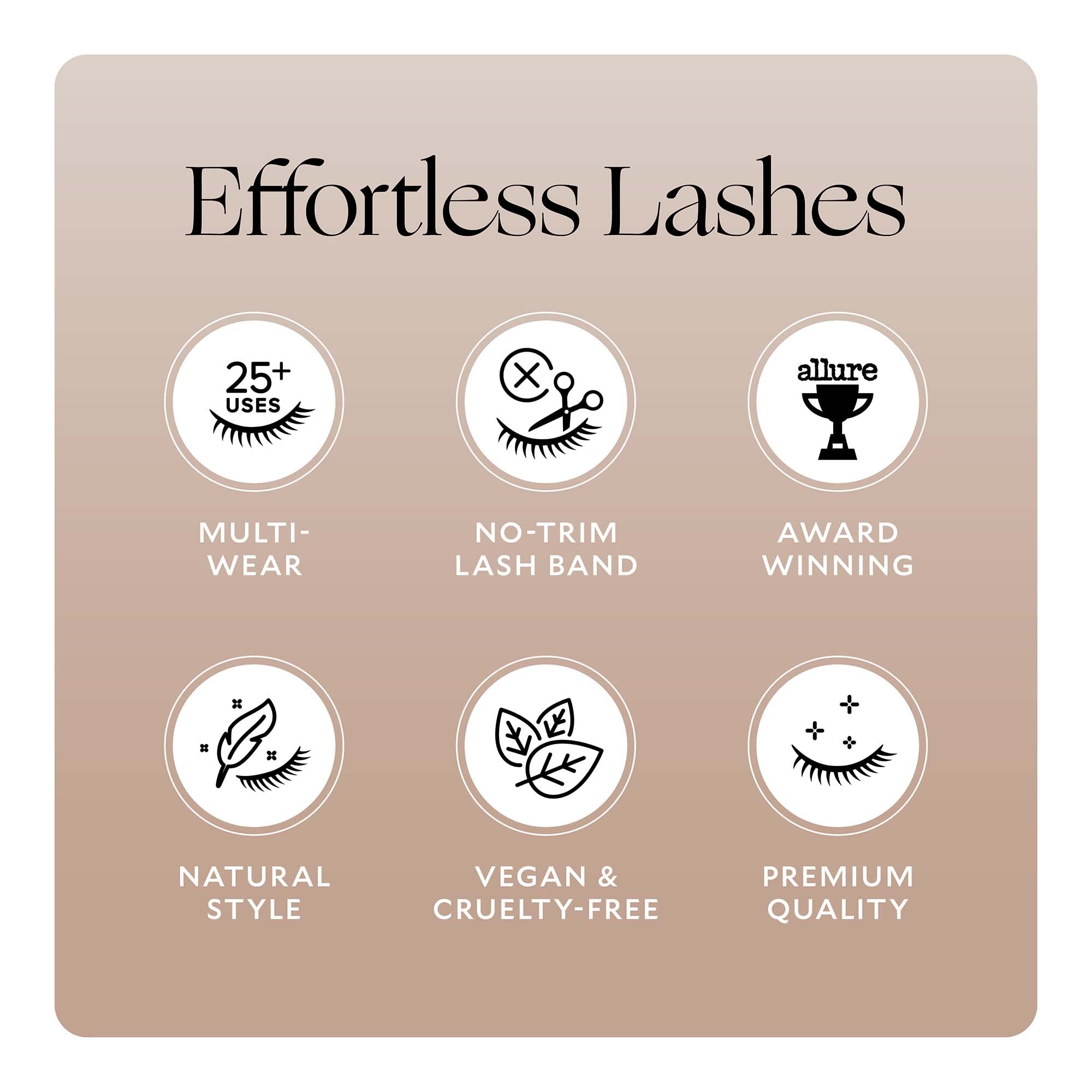 Velour Effortless Lashes - Natural-Looking False Eyelashes - Fluffy & Lightweight No-Trim Lashes – Reusable Fake Lashes All Eye Shapes - Vegan & Cruelty-Free – Lash Glue not Included (Would I Lie?)