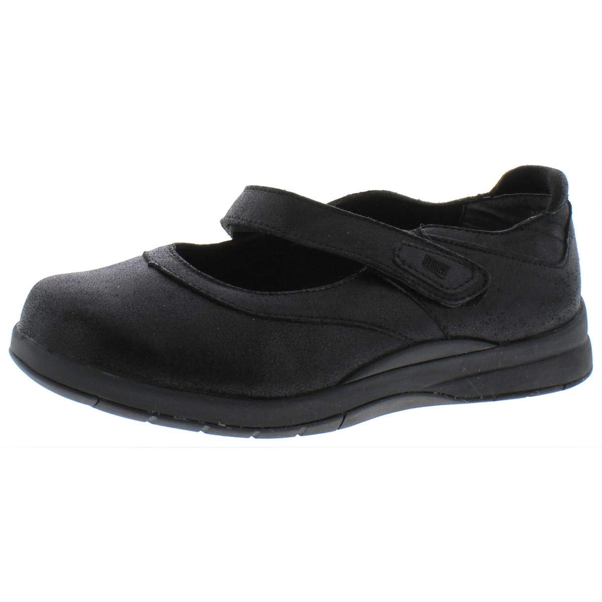 Drew Woman 14800 Dusty/Black Leather 10.5 Wide (D) US