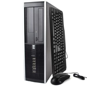 hp desktop computer elite 8200 sff intel core i5-2400 3.10ghz 8gb ddr3 ram 500gb hard drive windows 10 pro (renewed)