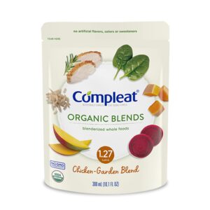 compleat organic blends chicken-garden, 10.1 fl oz pouch, 24 count