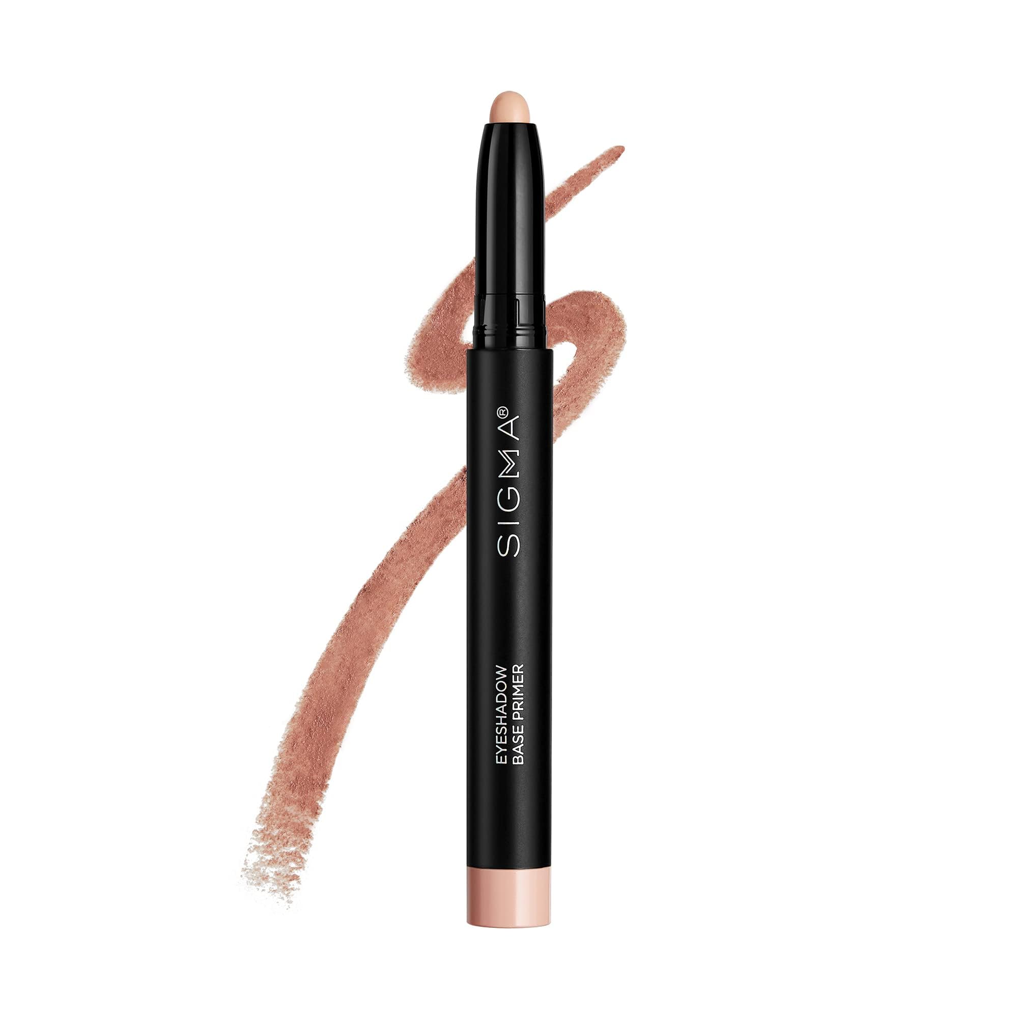 Sigma Beauty Eyeshadow Primer Base – Professional Grade Eye Primer Crayon w/ Sleek Retractable Tip for Long-Lasting Makeup & All-Day Color Payoff, Prevents Creasing (Persuade, Light Pink Beige Matte)