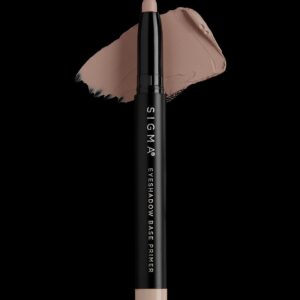 Sigma Beauty Eyeshadow Primer Base – Professional Grade Eye Primer Crayon w/ Sleek Retractable Tip for Long-Lasting Makeup & All-Day Color Payoff, Prevents Creasing (Persuade, Light Pink Beige Matte)