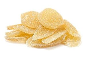 candy shop dried crystallized ginger slices in resealable bag (2 lbs)