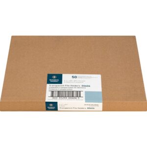 Business Source File Sleeve, Clear (00606BX)