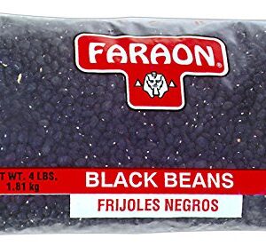 FARAON Black Beans, 4 Pound