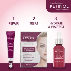 Retinol Instant Radiance Booster – The Original Retinol Glow Primer – A Burst of Anti-Aging Hydration Adds Luminosity & Skin-Smoothing Benefits of Vitamin A – Peptides Improve Firmness & Tone