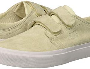 DC Women's Trase V LE Skate Shoe, Off White, 10.5B M US