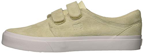 DC Women's Trase V LE Skate Shoe, Off White, 10.5B M US