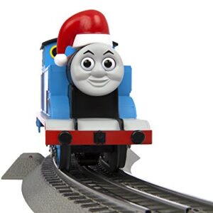 Lionel Thomas & Friends Christmas Freight Electric O Gauge Bluetooth Train Set with Remote, Blue,red and White