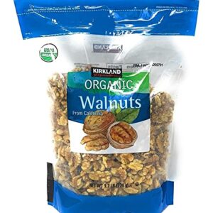 kirkland organic walnuts - 1.7 pounds