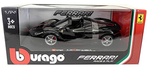 Bburago Ferrari LaFerrari F70 Aperta Black 1/24 Diecast Model Car 26022