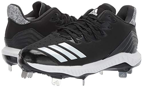 adidas Women's Icon Bounce, Black/White/Carbon, 9.5 M US