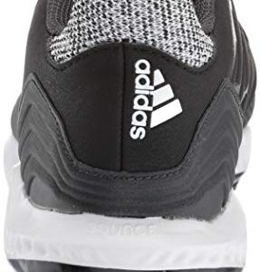 adidas Women's Icon Bounce, Black/White/Carbon, 9.5 M US