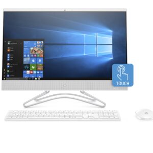 HP 24-Inch All-in-One Computer, Intel Core i5-8250U, 12GB RAM, 1TB Hard Drive, Windows 10 (24-f0060, White)