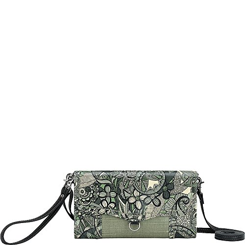 Sakroots Thea Phone Wallet Crossbody Sage Spirit Desert One Size