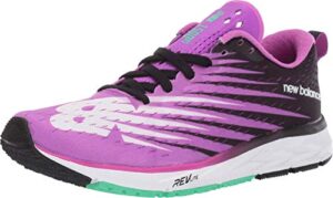 new balance women's 1500 v5 running shoe, voltage violet/black, 6 d us