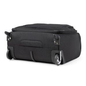 Travelpro Maxlite 5 Softside Lightweight Rolling Underseat Tote Upright 2 Wheel Bag, Men and Women, Black, 16-Inch