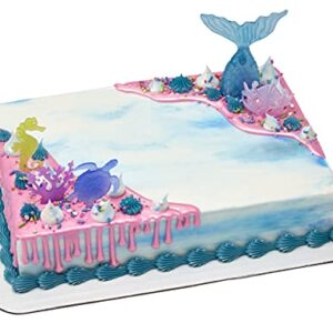 DecoPac Mystical Mermaid DecoSet Cake Topper, 1 SET, Mulitple