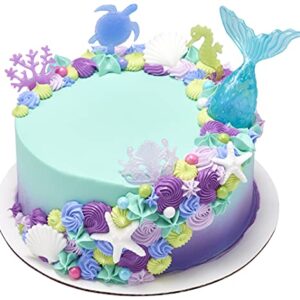 DecoPac Mystical Mermaid DecoSet Cake Topper, 1 SET, Mulitple