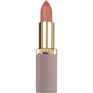 l'oreal paris cosmetics colour riche ultra matte highly pigmented nude lipstick, utmost taupe, 0.13 ounce
