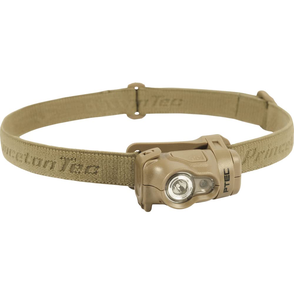 Princeton Tec Byte Tactical Headlamp (200 Lumens, Tan),BYT-TAC-TN