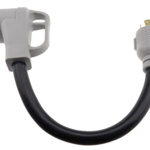 MPI Tools Nema L14-30P to 14-50R Generator Power Cord Pigtail Adapter 4 Wire 125/250v 18 Inches Long