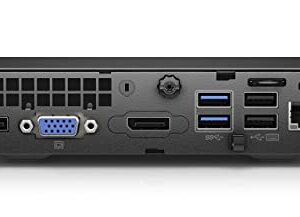 HP Prodesk 600 G2 Micro Computer Mini Tower PC (Intel Quad Core i7-6700T, 16GB DDR4 Ram, 256GB Solid State SSD, WIFI, VGA, USB 3.0) Win 10 Pro (Renewed)