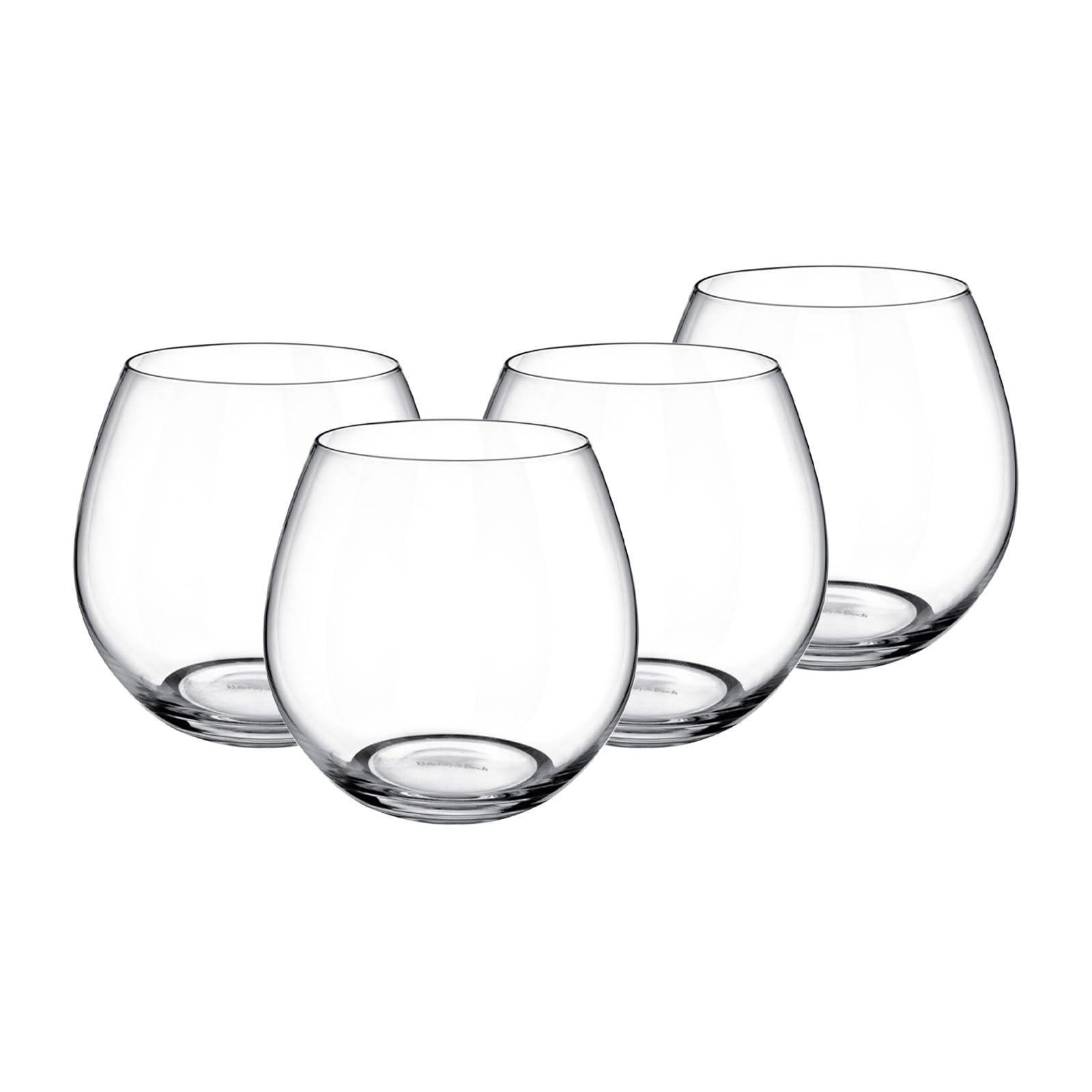 Villeroy & Boch Entree Juice Stemless (Set of 4), Clear