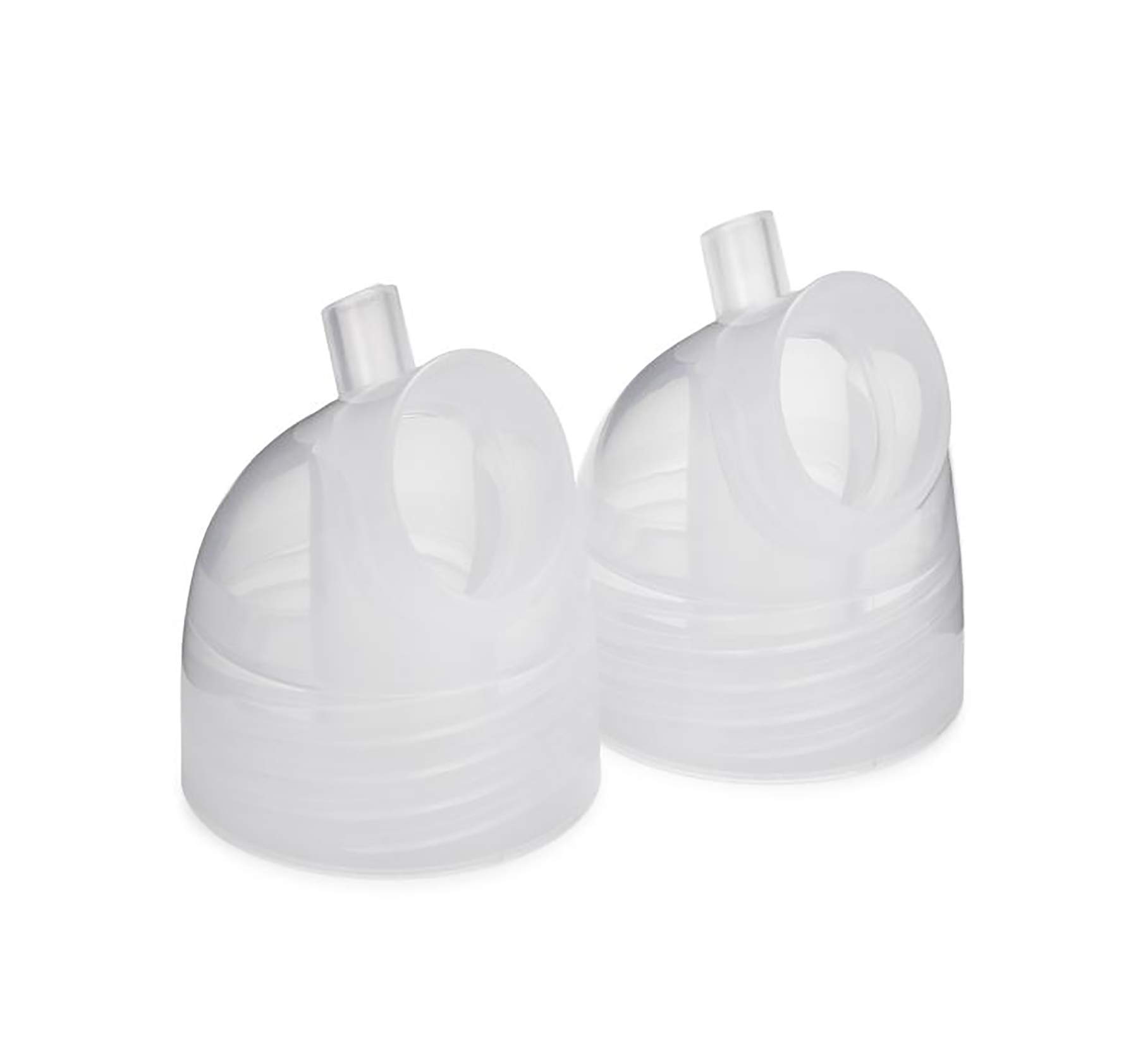 Motif Duo Breastshield Connectors, Replacement Parts for Breast Pump, Attaches to Motif Milk Collection Containers