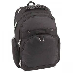 mercury luggage backpack pro travel deluxe black