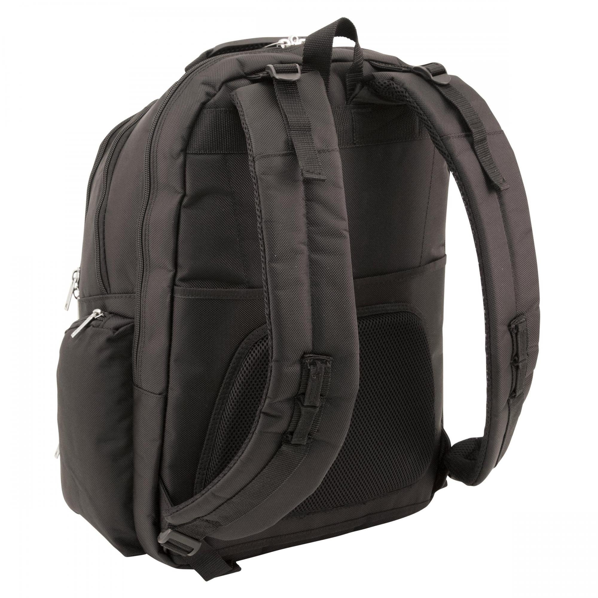 Mercury Luggage Backpack Pro Travel Deluxe Black