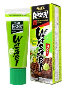 prepared wasabi in tube, family size, 3.17 oz (90 g) plus bamboo chopstick (1 pack)