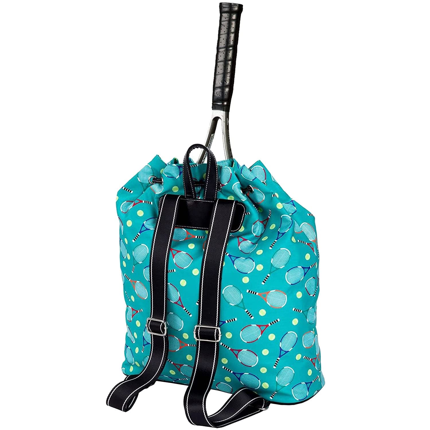 Sydney Love Sport Serve It Up Tennis Racquet Backpack, Turquoise