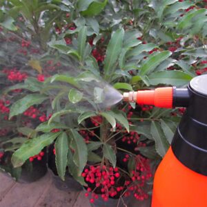 MyLifeUNIT Hand Pressure Sprayer, Spray Bottle with Adjustable Pressure Nozzle for Plants, 35OZ