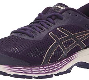 ASICS Women's Gel-Kayano 25 Running Shoes, 5, Night Shade/Cream