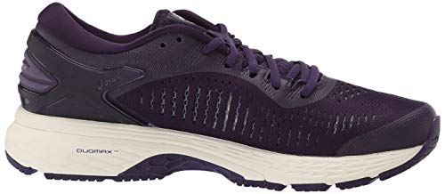 ASICS Women's Gel-Kayano 25 Running Shoes, 5, Night Shade/Cream