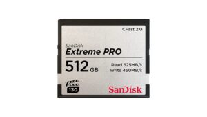sandisk 512gb extreme pro cfast 2.0 memory card - sdcfsp-512g-g46d