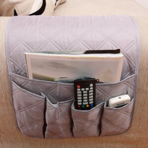 Clobeau Sofa Caddy Arm Rest Organizer Magazine Holders Armrest Pocket Sofa Couch Arm Tray Chair Couch Caddy Remote Control Holder Organizer Cell Phone Book Bed Sofa Tidy Armchairs Caddy Space Saver